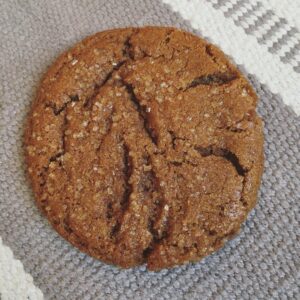 chewy ginger cookie