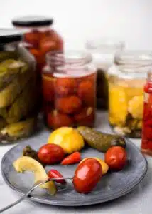 homemade pickled vegetables