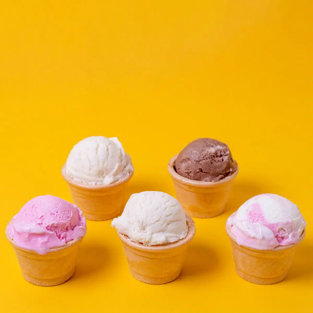 healthy vegan ice cream cones