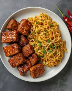 sesame soy tempeh