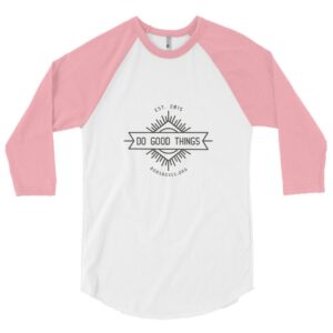 long sleeve t shirt with the text: est. 2015 Do Good Things bobsboxes.org