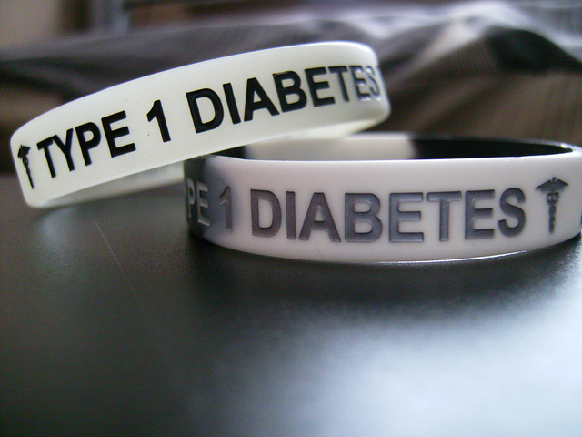 wristband with types of diabetes