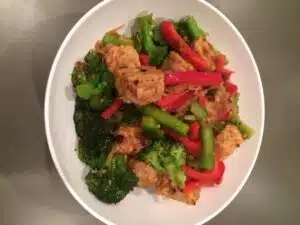 tempeh stir fry with vegetables