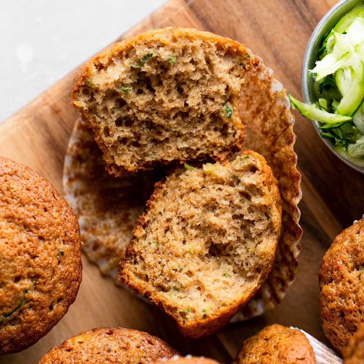 Zucchini Power Muffins